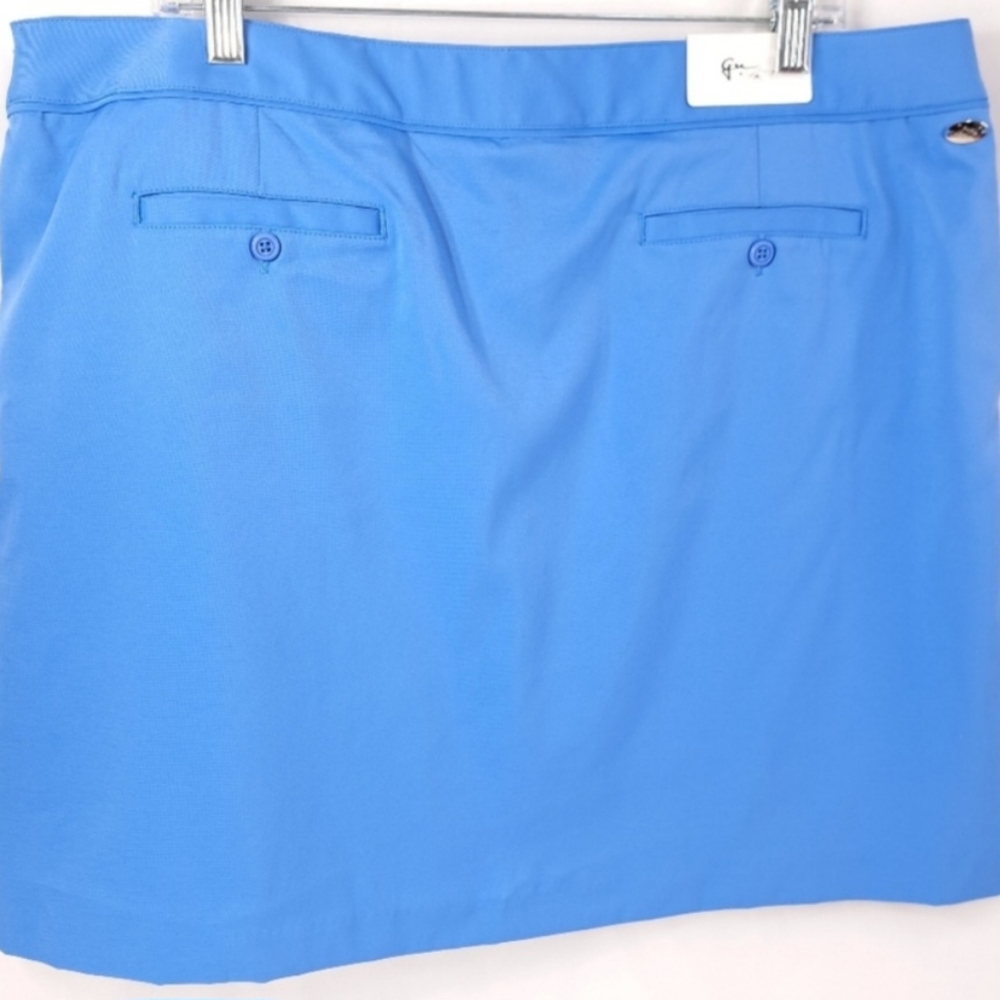 Greg Norman Women's Baby Blue Golf Skirt With In Built Underwear Size 16 - Picture 2 of 13